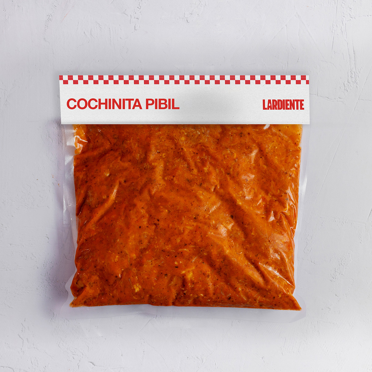 Carne de cochinita pibil marca LARDIENTE